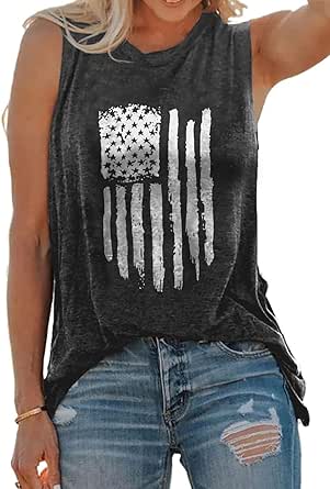 Asvivid Graphic Tank Tops for Womens Summer Casual Loose Sleeveless Shirts Dandelion Letter Printed Round Neck Tees