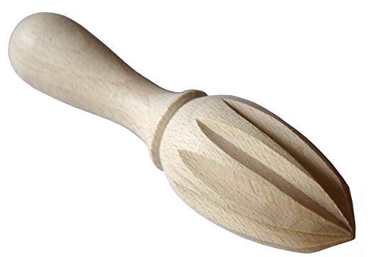 DB Gardentools Lemon Squeezer Reamer Citrus Squeezer Juice Extractor | Natural Wood Squeezer