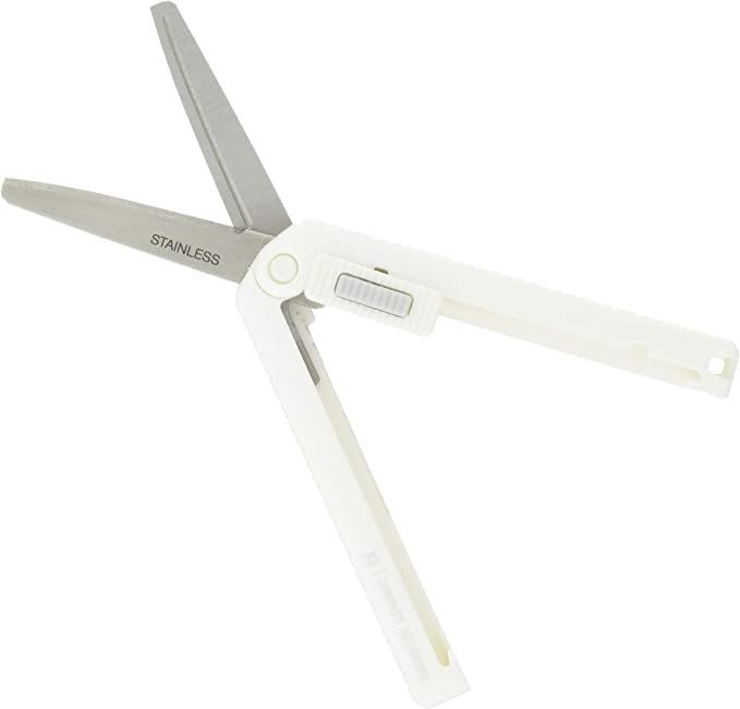 Midori Compact Scissors, XS Series, White (49470006)