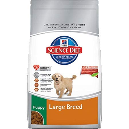 Hill's Science Diet Puppy Large Breed Dry Dog Food, 4.5-Pound Bag