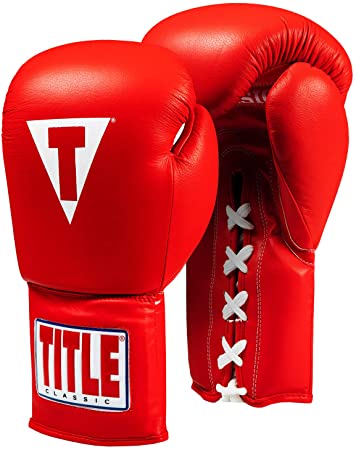 Title Classic Leather Lace Training Gloves 2.0