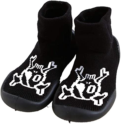 HOWELL Baby Socks Infant Newborn Anti Skid Baby Cartoon Socks with Rubber Soles Non-Slip Room Outside Shoes