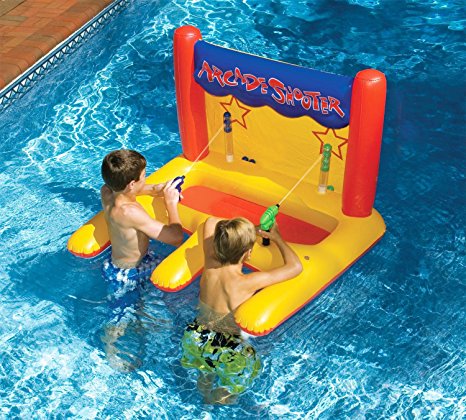 45" Water Sports Inflatable Arcade Shooter Target Swimming Pool Game