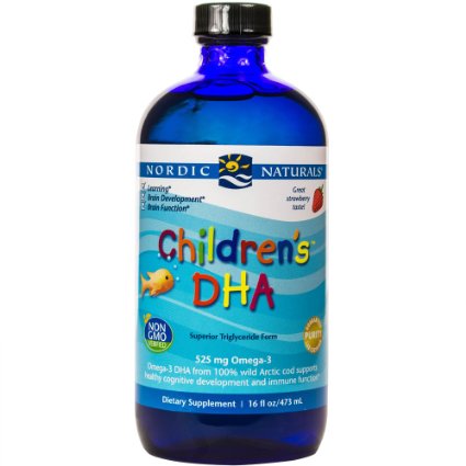 Nordic Naturals Childrens DHA Healthy Cognitive Development and Immune Function 16 oz