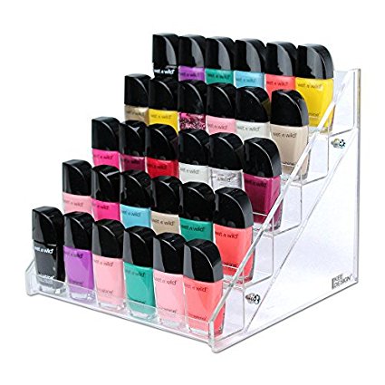 Ikee Design® Nail Polish Cosmetic Makeup Accessory 5 Tiered Table Rack Display Organizer