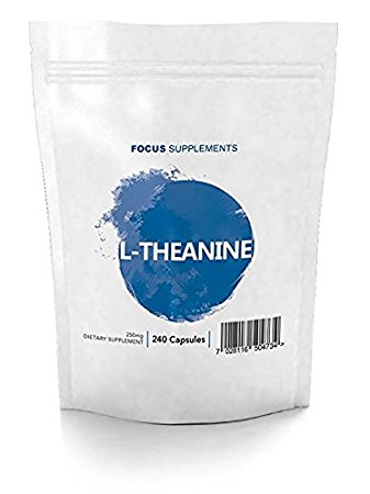 L-Theanine - 250mg - Vegetarian Capsules (240 Vegetarian Capsules)