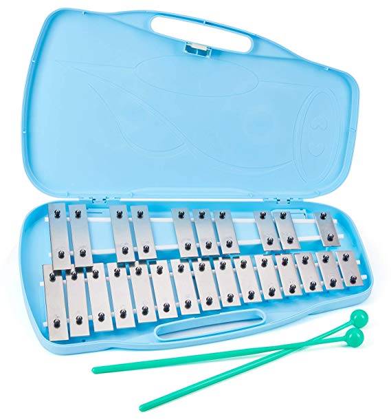 Silverstar Professional Glockenspiel 25 note Xylophone kids musical instrument Percussion instruments Xylophone Instruments