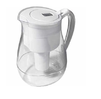 Brita Water Filter Pitcher, Monterey Model, 2 Filters, 10 Cup Capacity (White)