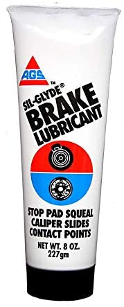 AGS SIL-Glyde Silicone Brake Lubricant, Tube, 8 oz