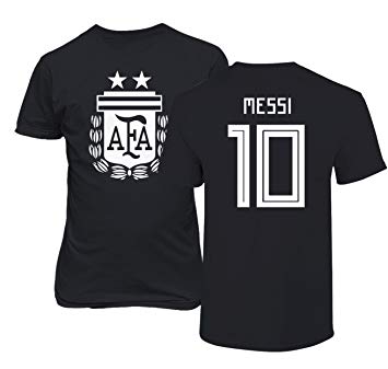 Tcamp Argentina 2018 National Soccer #10 Lionel MESSI World Championship Men's T-Shirt