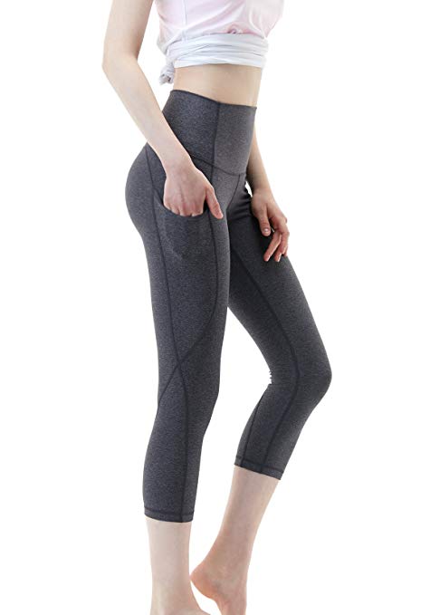 Tesla Yoga Pants Mid & High-Waist Tummy Control w Hidden Pocket FYC32/FYC33/FYC34/FYC36/FYP32