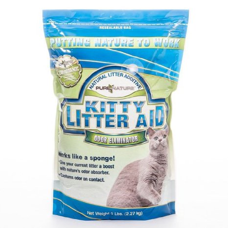 Pure Nature Pets Kitty Litter Aid Deodorizer 5-Pound