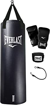 Everlast 70-Pound MMA Heavy Bag Kit