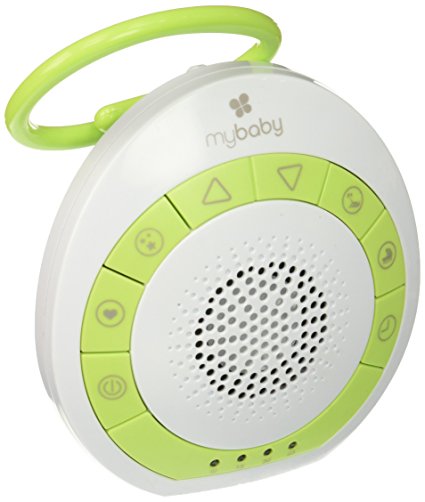 myBaby Soundspa On‐the‐Go, Plays 4 Soothing Sounds with clip, MYB‐S115