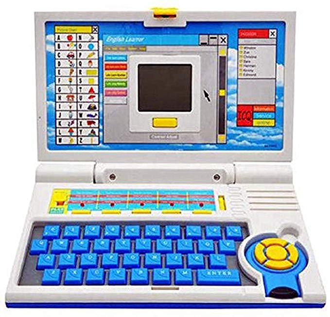 FunBlast Laptop Smart English Learning Educational Laptop – ABC Learning Computer for 3 Year Old Boys|Girls.