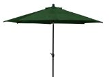 Ace Evert 803512 Umbrella with Auto Tilt and Olifin Fabric 9-Feet Green