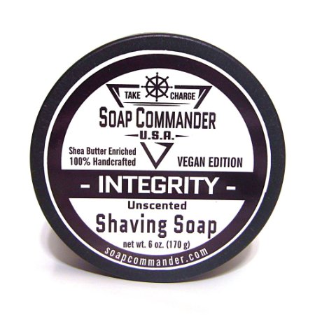 Soap Commander Vegan Shave Soap (Integrity - Unscented)