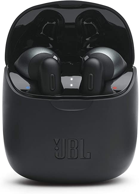 JBL Tune 225TWS True Wireless Bluetooth Earbuds with up to 25 Hours of Combined Music Playtime - Black