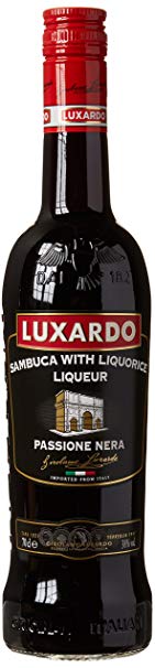 Luxardo Passionne Nera Black Sambuca Liquor, 70 cl