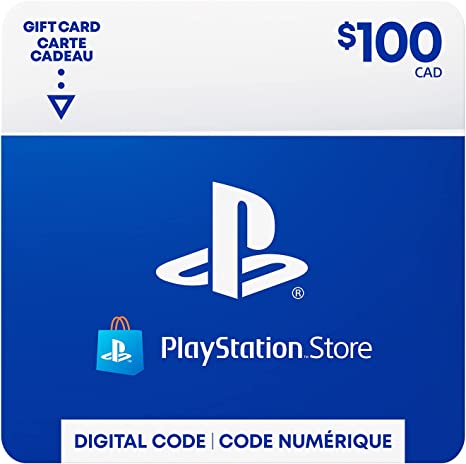 $100 PlayStation Store Gift Card - CANADA [Digital Code]