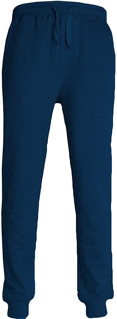 Nidicus Mens 100 Cotton Closed-Bottom Sweatpants with Pocket