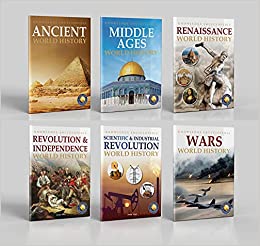 World History - Collection of 6 Books : Knowledge Encyclopedia For Children (Box Set)