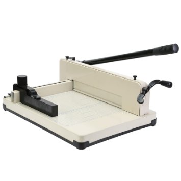 SMTHouse A4 Paper Cutter Paper Trimmer Paper Cutter Guillotine 12 Inch Capacity 80g 400 Sheets for Commercial Photocopy Printing Shop (A4 12 Inch)