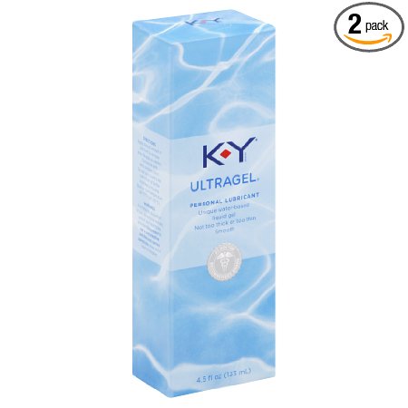 KY Ultra Gel Personal Lubricant-4.5-Ounce Bottle Pack of 2