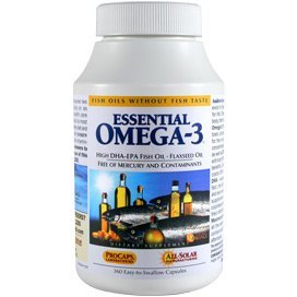 Essential Omega-3 - No Fishy Taste - Orange 60 Capsules