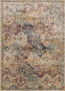 Loloi ANASAF-12IVML96D0 Anastasia Area Rug 9'-6" X 13' Ivory/Multicolo