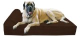 Big Barker 7 Pillow Top Orthopedic Dog Bed for Large and Extra Large Breed Dogs Headrest Edition