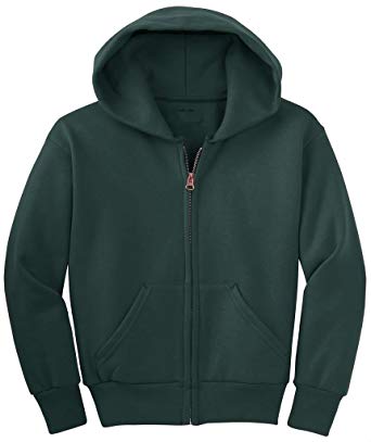 Joe's USA - Youth Full-Zip Hooded Sweatshirts in 22 Colors