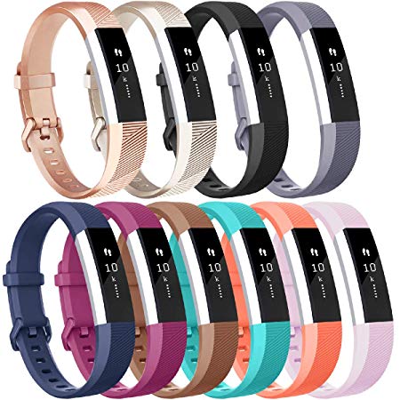 Vancle Sport Bands Replacement for Fitbit Alta and Fitbit Alta HR, 10 Pack