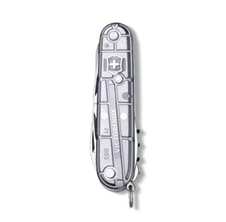 Victorinox Swiss Army Knife - Climber - 14 Functions, Multitool - Grey, 91 mm (13703T7)