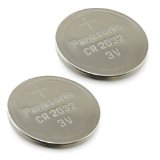 2pcs PANASONIC Cr2032 3v Lithium Coin Cell Battery for Misfit Shine Sh0az Personal Physical Activity Monitor