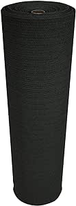 Coolaroo 439729 70% Shade Fabric, 6' x 100', Black