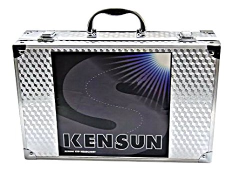 Kensun Super Power HID Xenon AC Conversion Kit Complete with Single Beam Relay Wiring Harness - H7 - 6000K