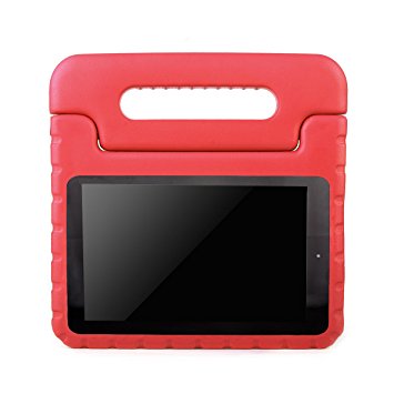 AVAWO Kids Case for Fire 7 2015 - Light Weight Shock Proof Convertible Handle Stand Kids Friendly for Fire 7 inch Display Tablet (5th Generation - 2015 Release Only), Red