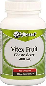 Vitacost Vitex Fruit -- 400 mg - 100 Capsules