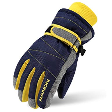 Magarrow Kids Winter Warm Windproof Outdoor Ski Gloves Cycling Gloves For Boys Girls
