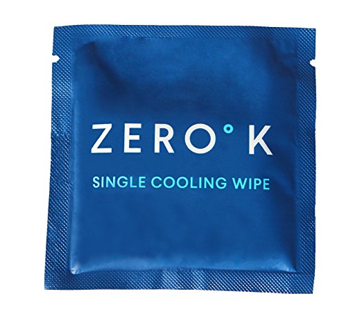 Zero K - Cooling Wipes - Single Wipes (30 Wipes/Box)
