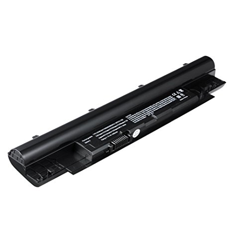 LIBOWER™ Replacement Laptop Battery V131 for DELL 268X5 H2XW1 H7XW1 JD41Y N2DN5 Inspiron 13Z 14Z N311z N411z Series DELL Vostro V131 Series 11.1V 4400mAh Li-ion 6cell (Black)