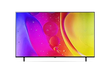 LG 164 cm (65 Inches) Nanocell Series 4K Ultra HD Smart LED TV 65NANO80SQA (Black) (2022 Model)