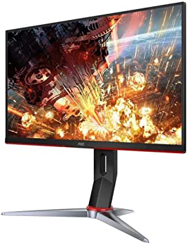 AOC 24G2E 23.8'' 16:9 Full HD 144Hz IPS Gaming Monitor with AMD FreeSync, Black