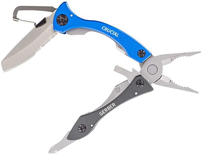 Gerber Crucial Multi-Tool - Blue w/Pocket Clip [31-002951]