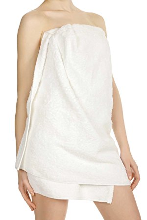 Comfy White Microfiber Body Towel - 29" x 55"
