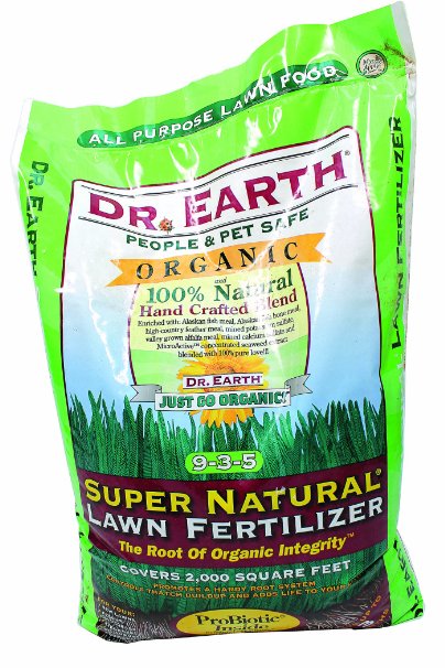 Dr. Earth 715 Super Natural Lawn Fertilizer, 18-Pound