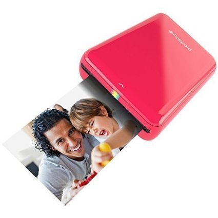 Polaroid ZIP Mobile Printer w/ZINK Zero Ink Printing Technology - Compatible w/iOS & Android Devices - Red