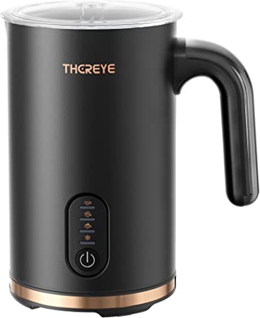 Thereye Electric Milk Frother, Automatic Hot & Cold Foam Maker