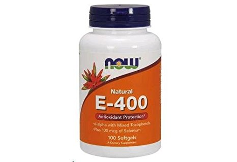 NOW Foods Natural E-400 -- 100 Softgels